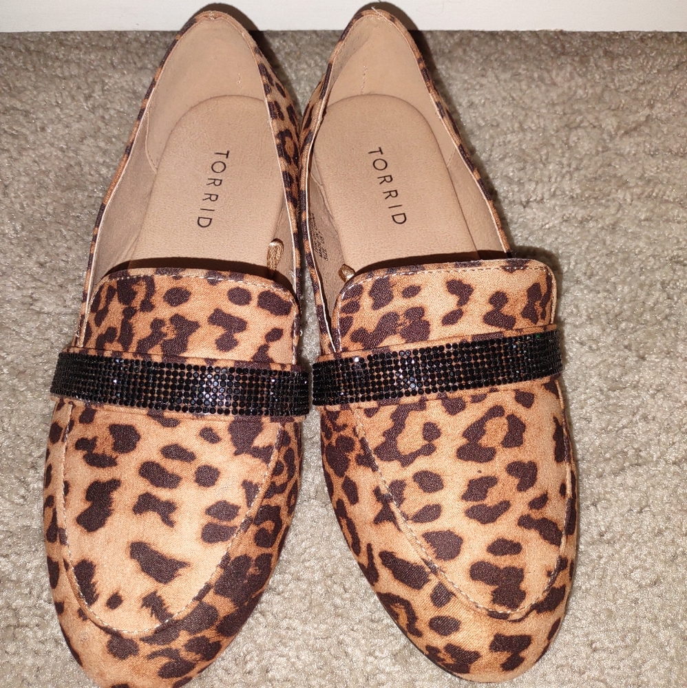 Torrid Animal print loafers